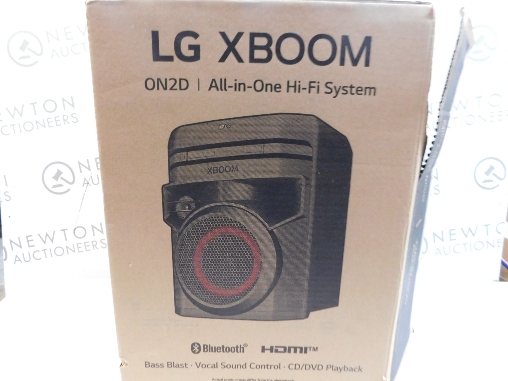 1 BOXED LG XBOOM ON2D BLUETOOTH MEGASOUND PARTY SPEAKER RRP Â£199