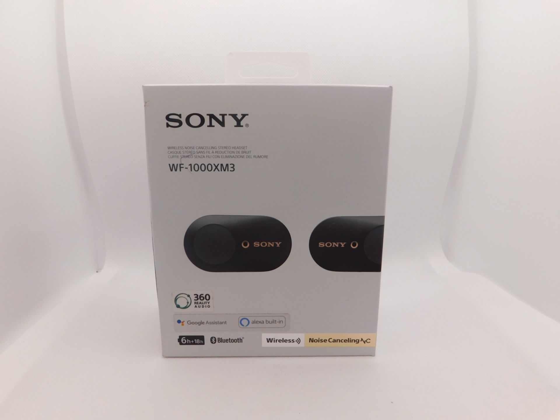 1 BOXED SONY EAR BUDS MODEL WF-1000XM3 RRP Â£229.99