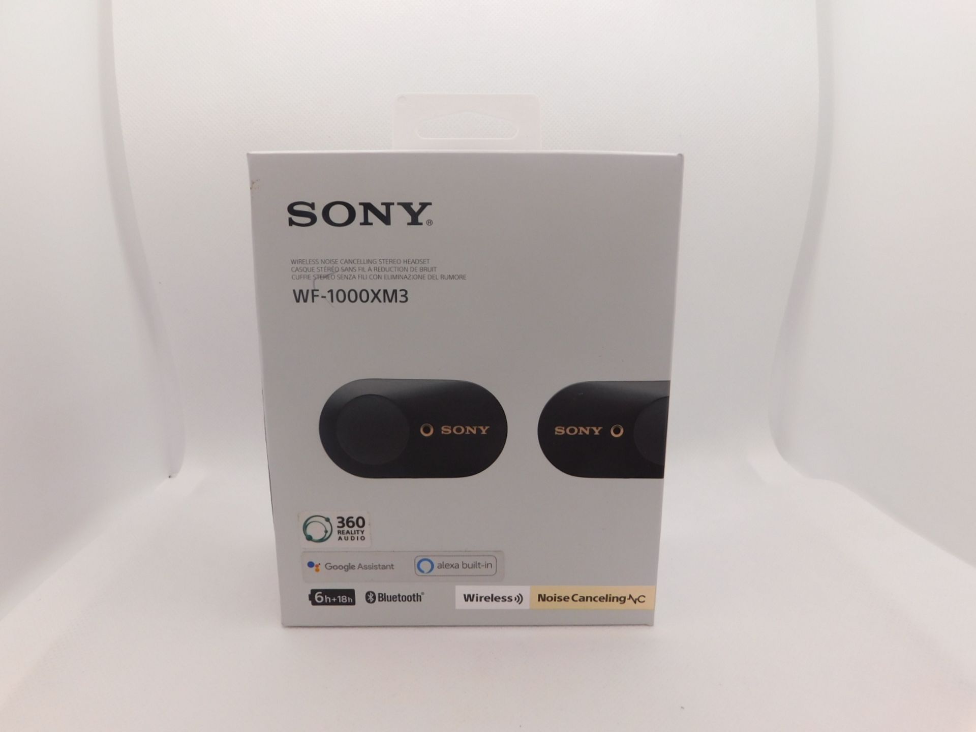 1 BOXED SONY EAR BUDS MODEL WF-1000XM3 RRP Â£229.99