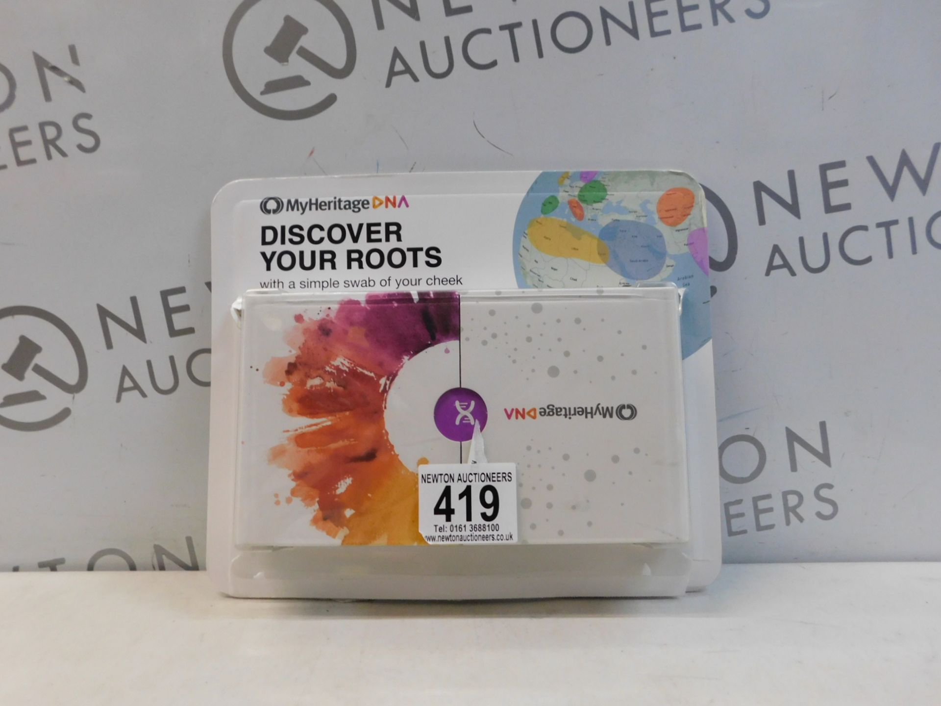 1 BOXED MYHERITAGE DNA ANCESTRY AND ETHNICITY TESTING KIT RRP Â£49.99