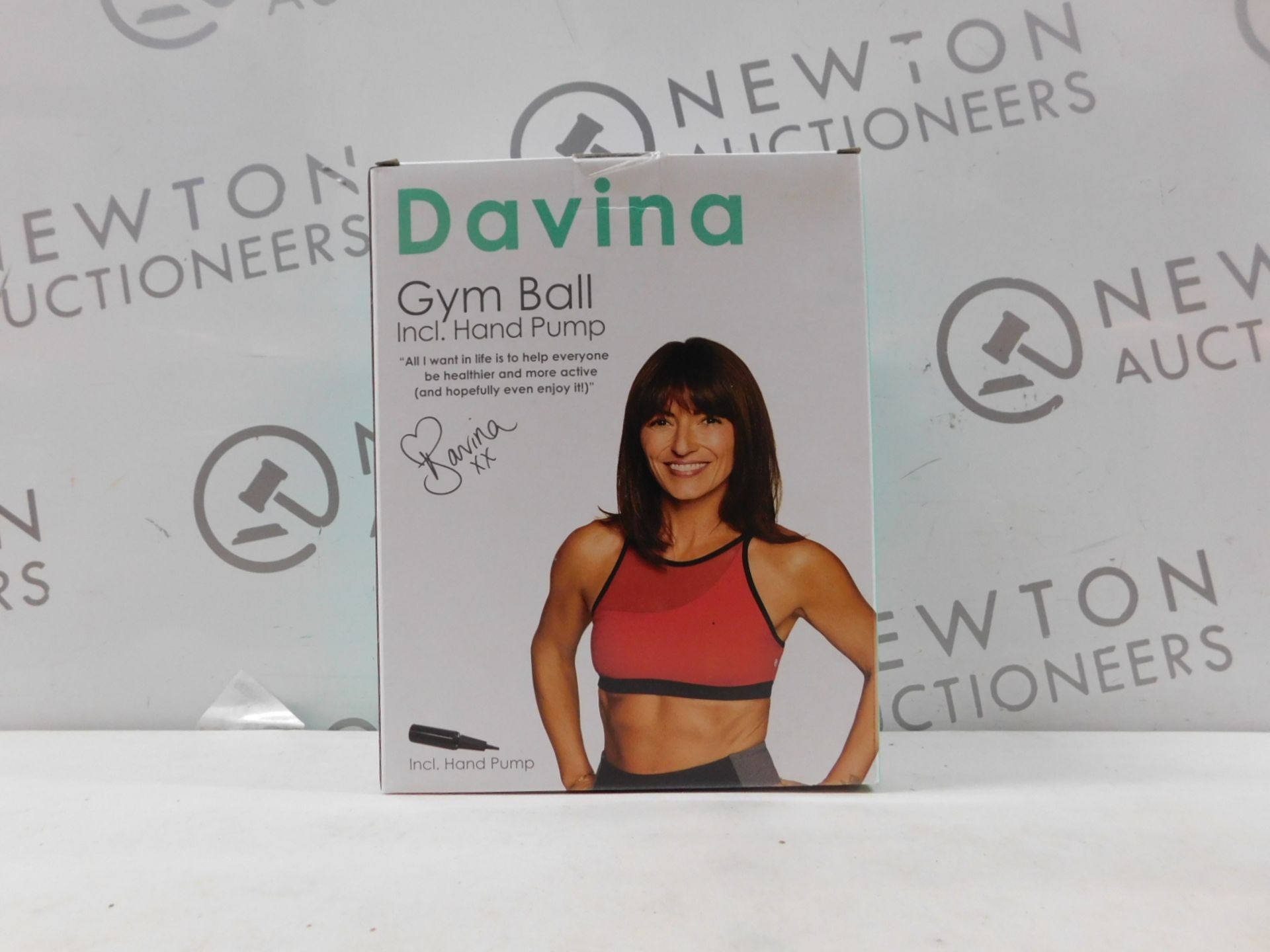 1 BRAND NEW BOXED DAVINA GYM BALL RRP Â£19