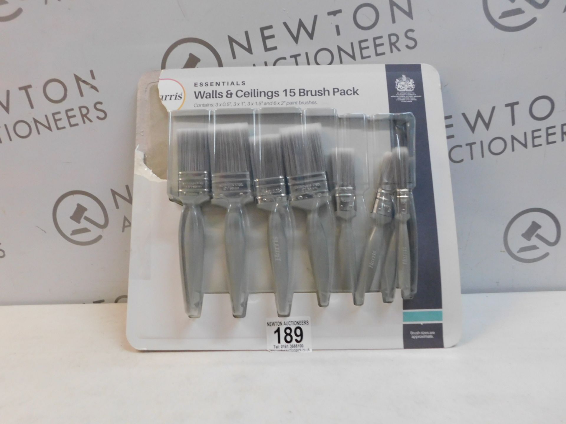 1 HARRIS SMOOTHGLIDE 8 PIECE PAINT BRUSH SET RRP Â£29