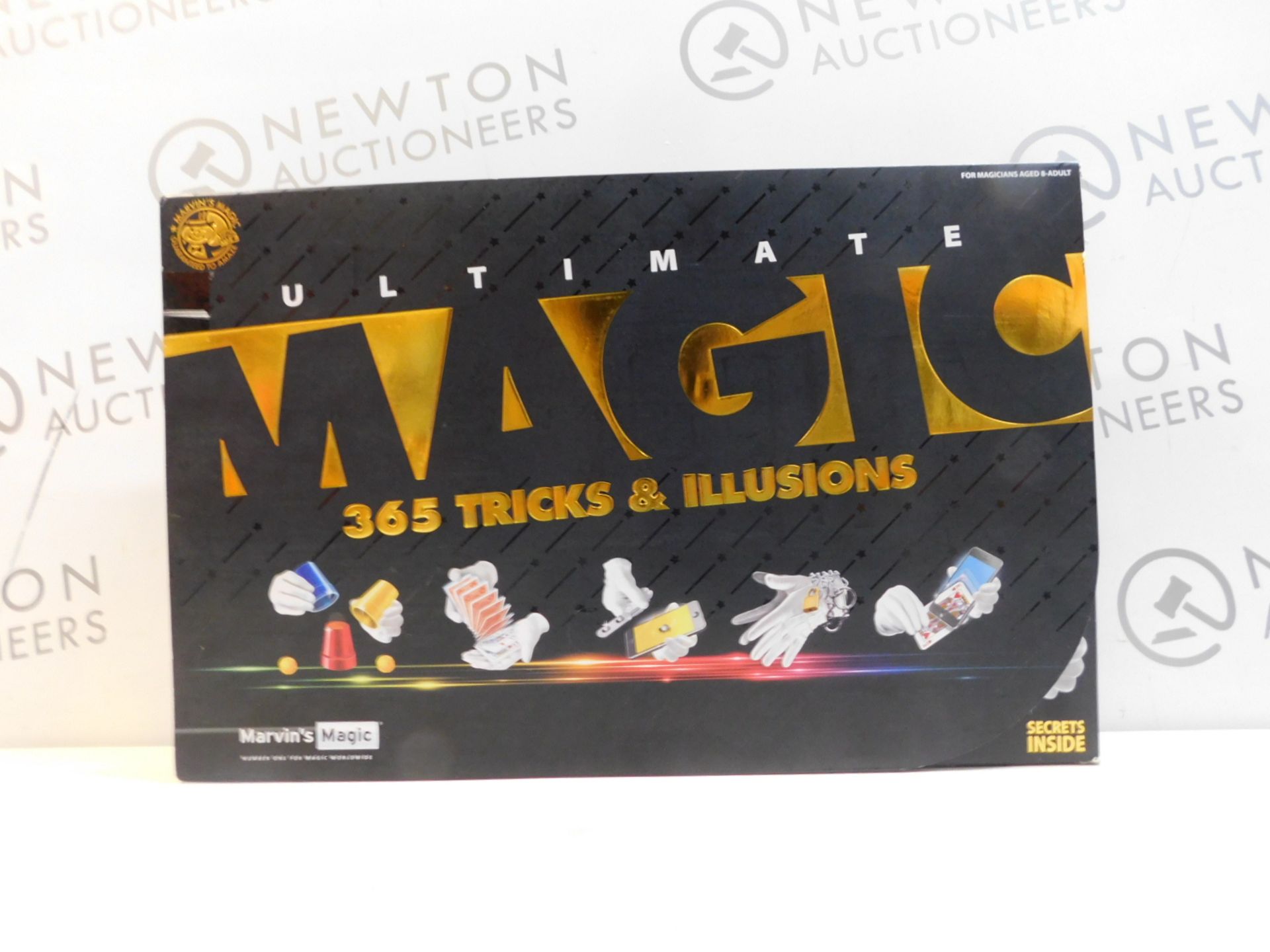 1 BOXED MARVINS IMAGIC DELUXE 365 BOX OF MAGIC TRICKS RRP Â£49.99