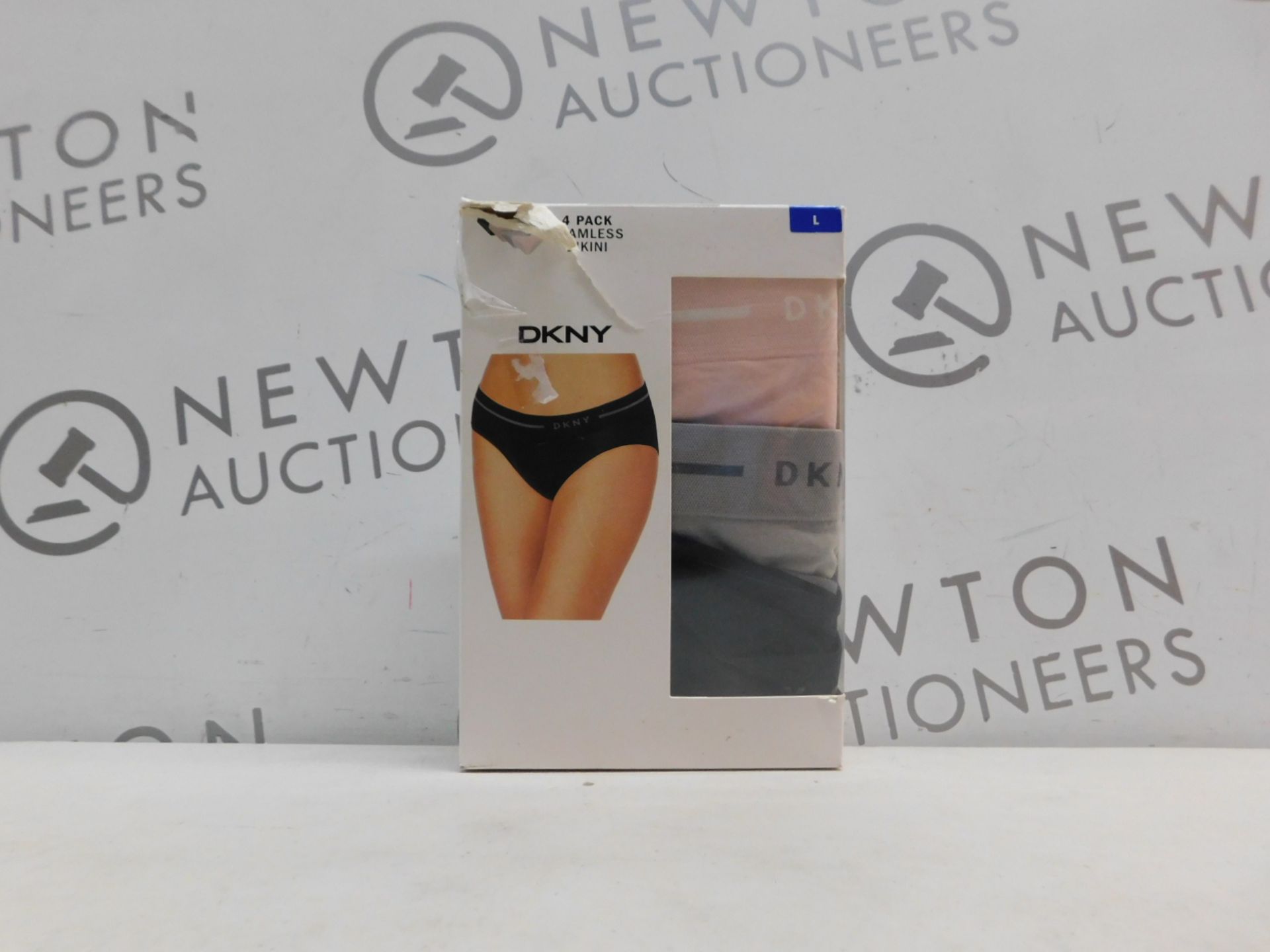 1 BOXED DKNY 3PK SEAMLESS BIKINI SIZE L RRP Â£29.99