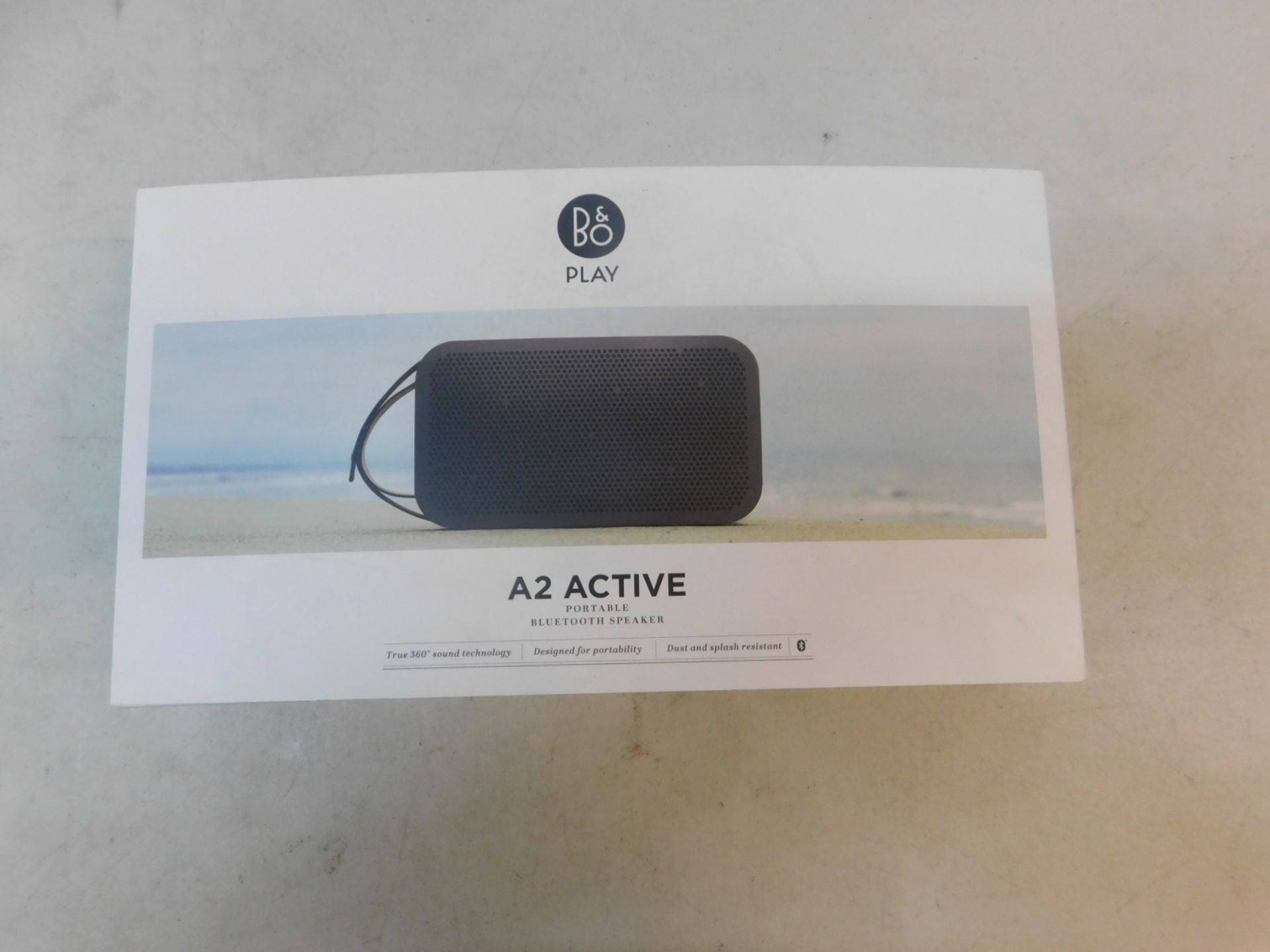 1 BOXED BANG AND OLUFSEN BEOPLAY A2 ACTIVE BLUETOOTH SPEAKER RRP Â£349