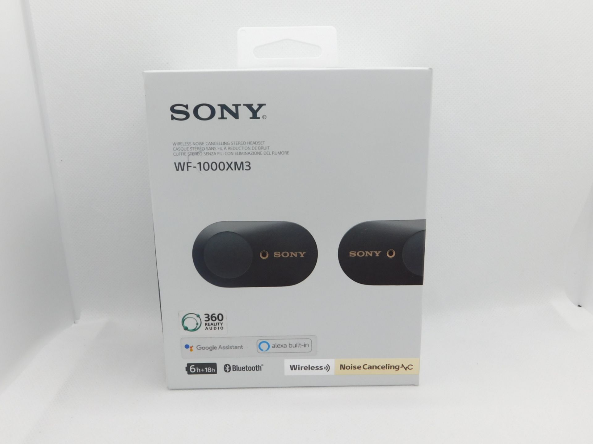 1 BOXED SONY EAR BUDS MODEL WF-1000XM3 RRP Â£229.99