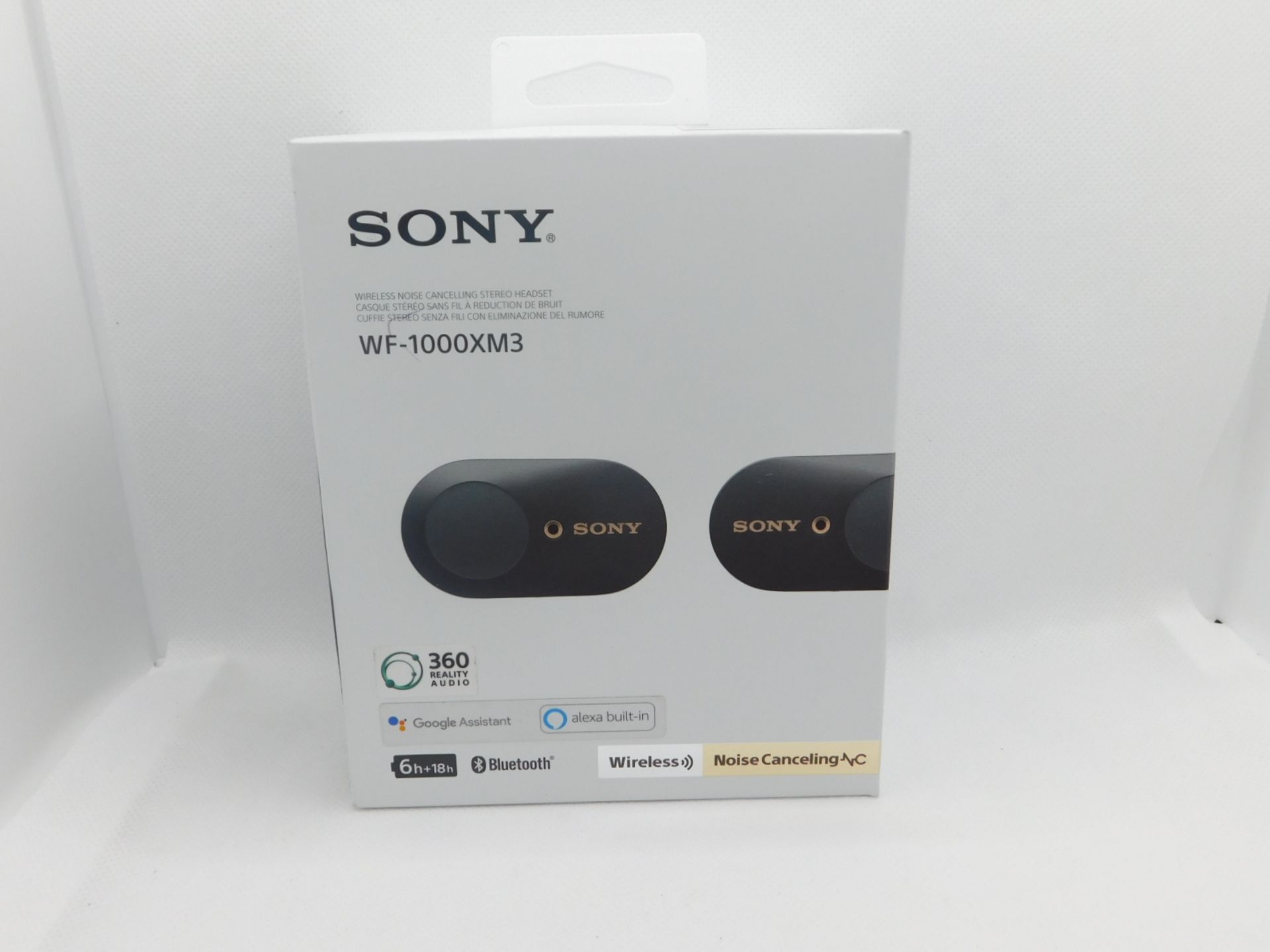 1 BOXED SONY EAR BUDS MODEL WF-1000XM3 RRP Â£229.99