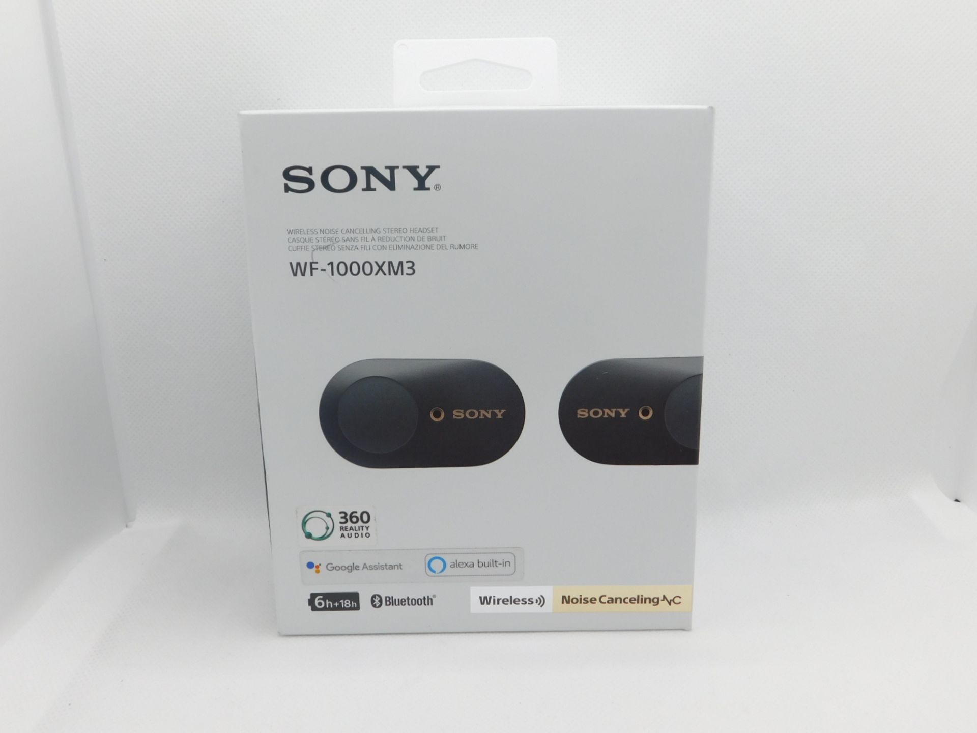 1 BOXED SONY EAR BUDS MODEL WF-1000XM3 RRP Â£229.99