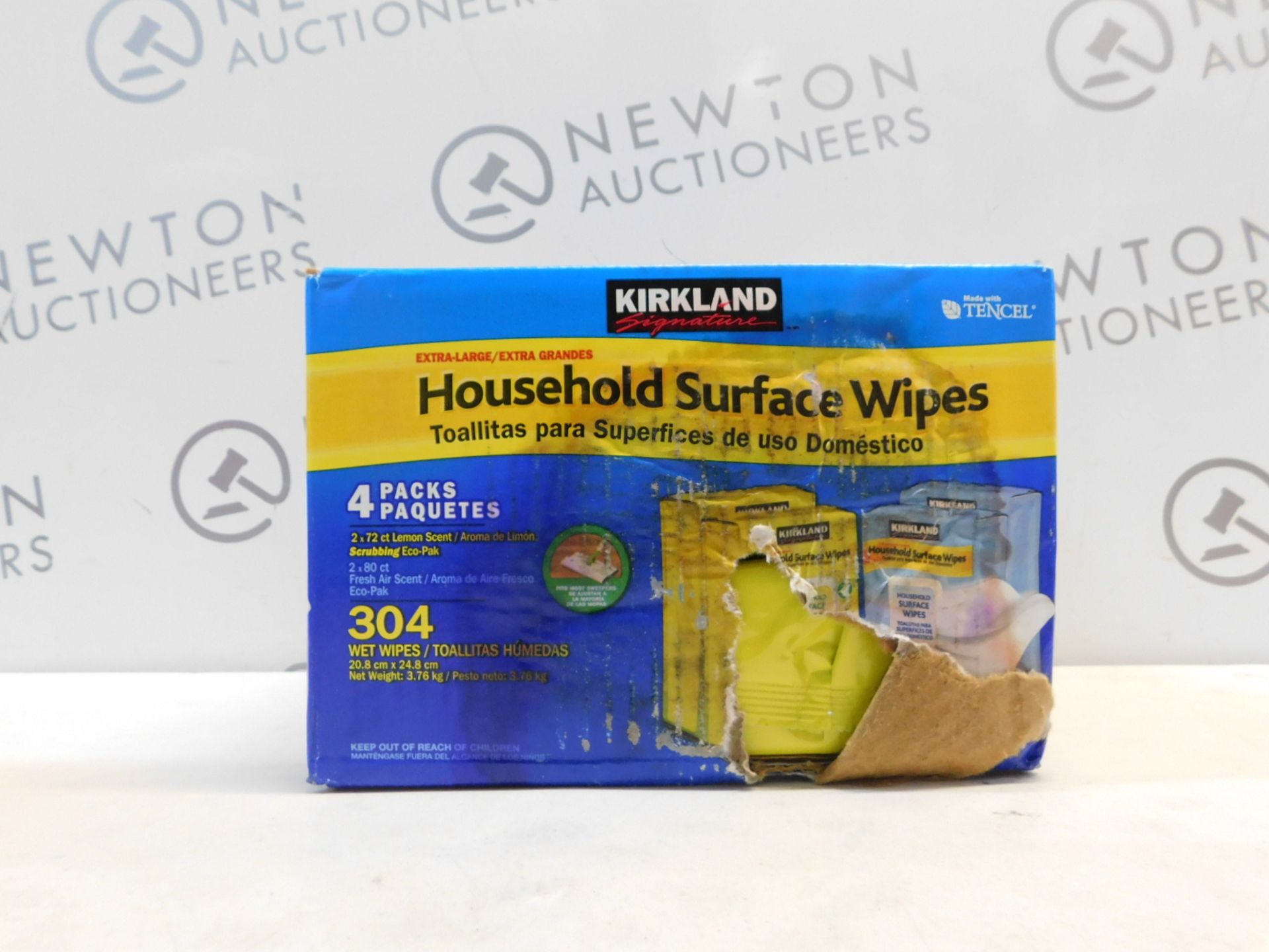 1 BOXED KIRKLAND SIGNATURE HOUSEHOLD SURFACE WIPES RRP Â£29.99