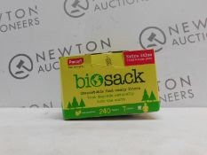 1 BOXED BIOSACK COMPOSTABLE FOOD CADDY LINERS RRP Â£19