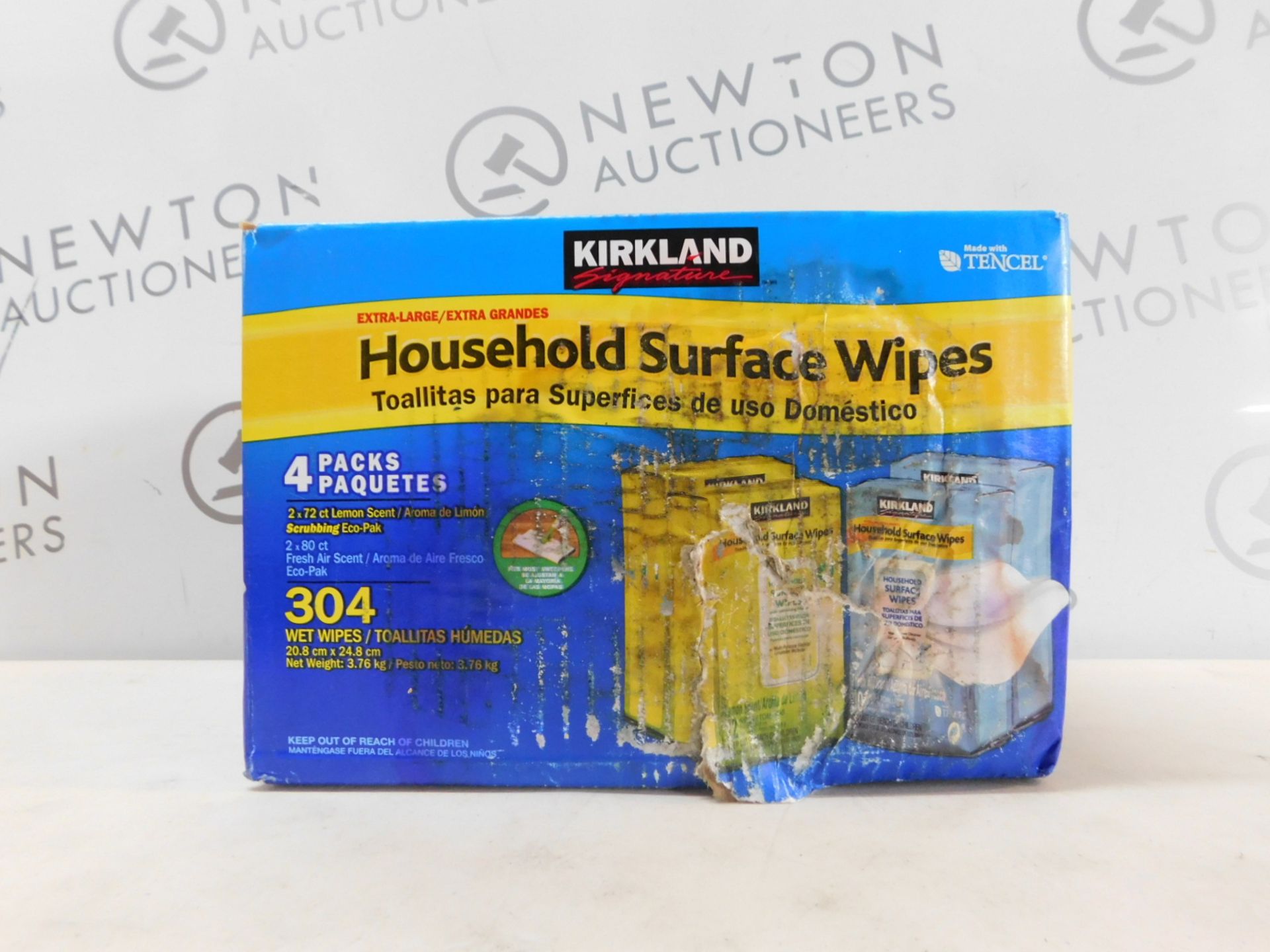 1 BOXED KIRKLAND SIGNATURE HOUSEHOLD SURFACE WIPES RRP Â£29.99