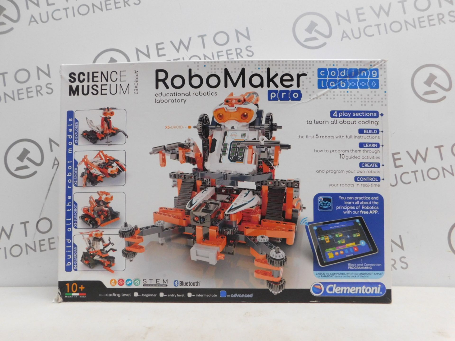 1 BOXED CLEMENTONI SCIENCE MUSEUM APPROVED ROBOMAKER PRO EDUCATIONAL ROBOTICS LABORATORY RRP Â£49.