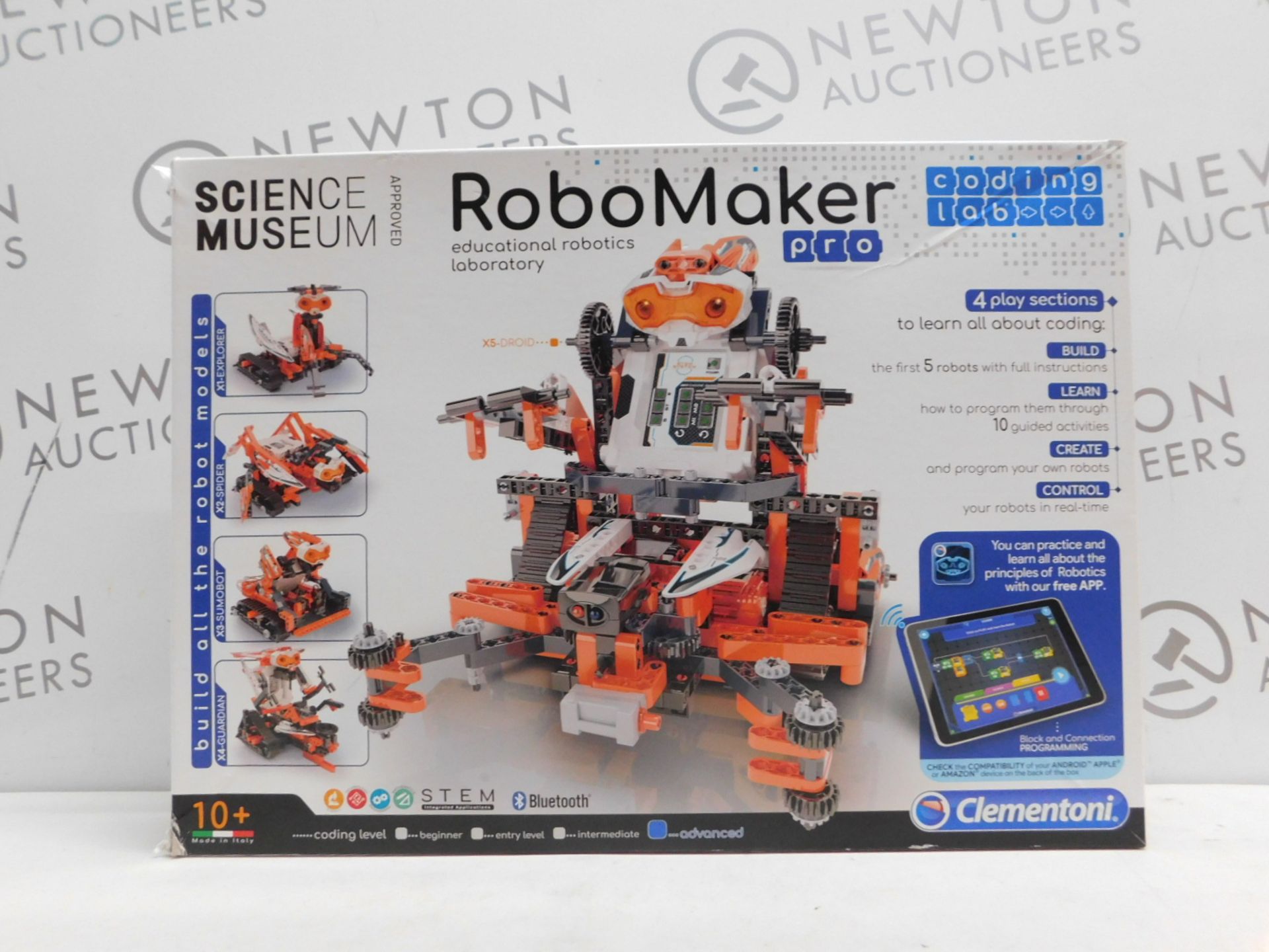 1 BOXED CLEMENTONI SCIENCE MUSEUM APPROVED ROBOMAKER PRO EDUCATIONAL ROBOTICS LABORATORY RRP Â£49.