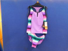 1 GIRLS GERRY 2 PIECE SWIMSUIT SET SIZE 12 RRP Â£29