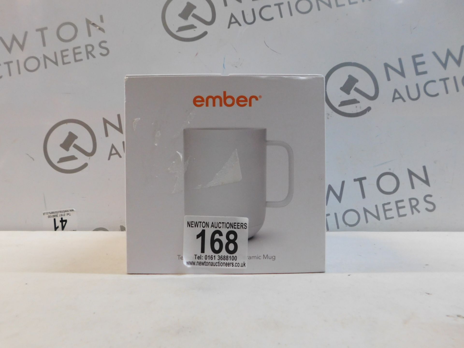 1 BOXED EMBER TEMPERATURE CONTROL TRAVEL MUG RRP Â£89