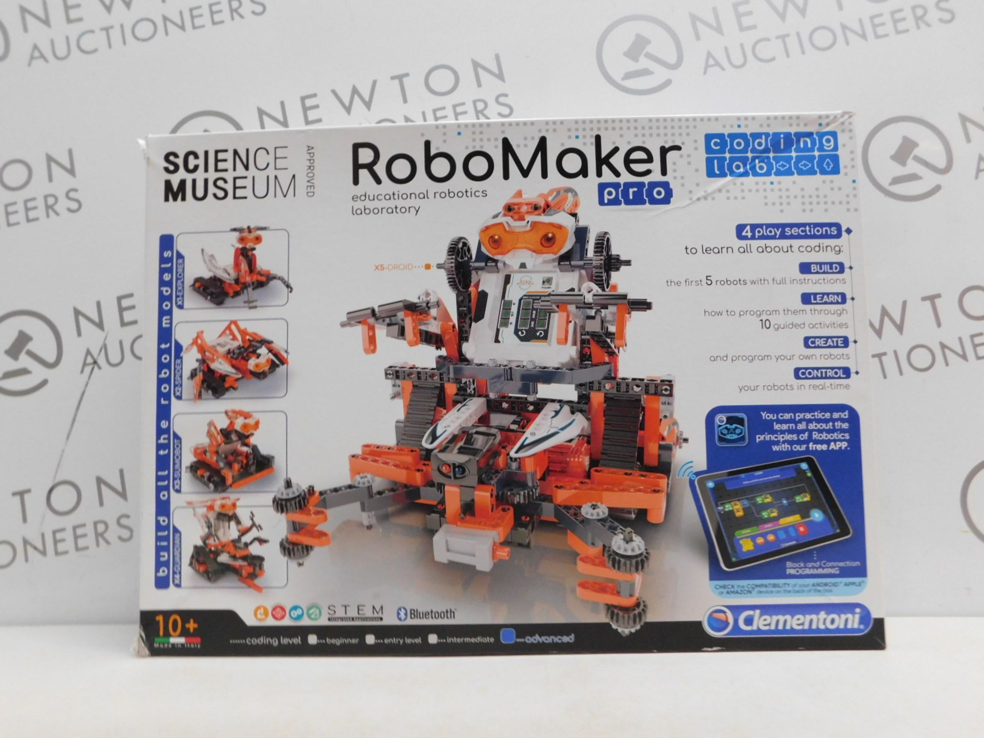 1 BOXED CLEMENTONI SCIENCE MUSEUM APPROVED ROBOMAKER PRO EDUCATIONAL ROBOTICS LABORATORY RRP Â£49.