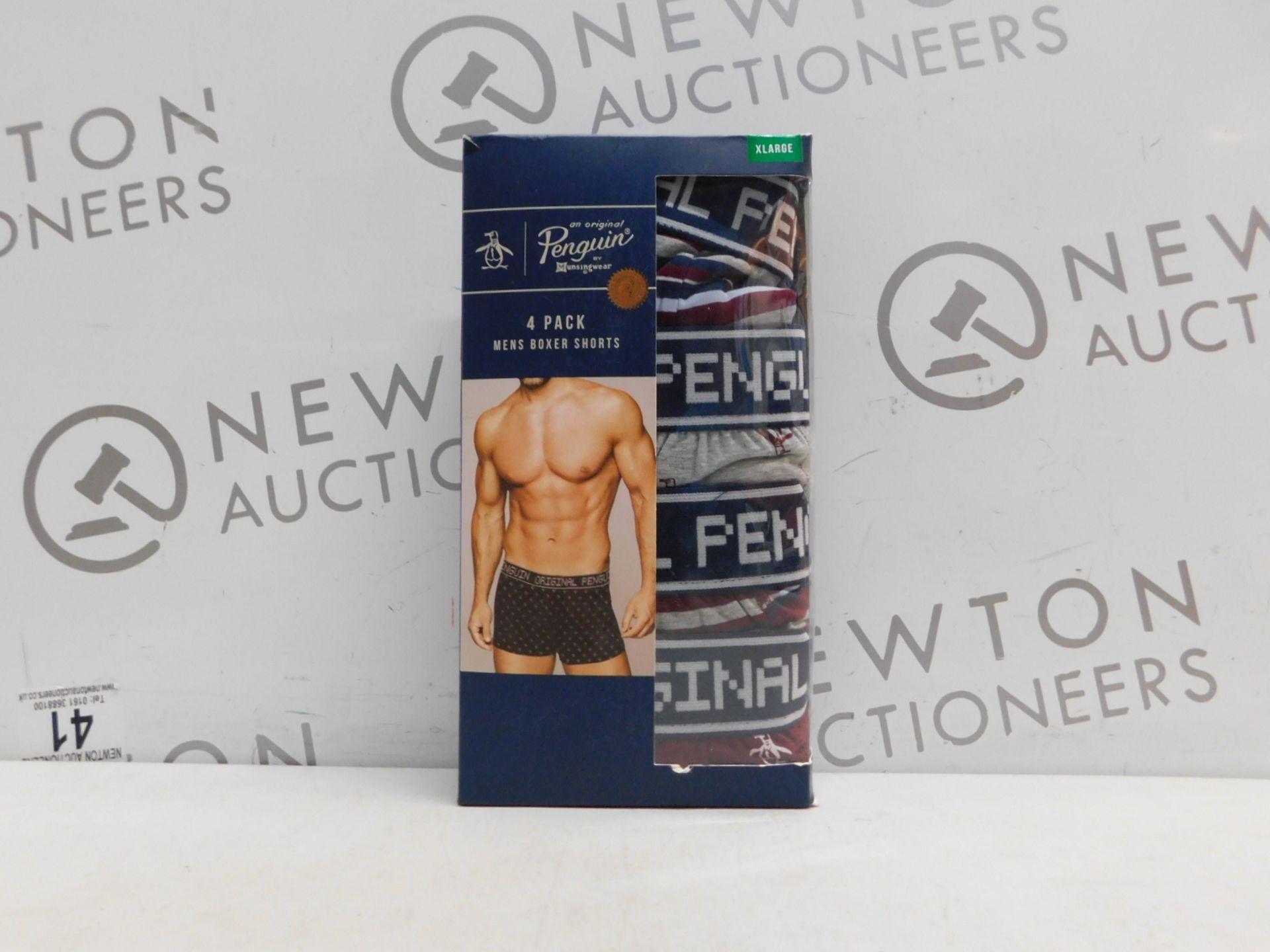 1 BOXED PENGUIN 4PK MENS BOXER BRIEFS SIZE XL RRP Â£29