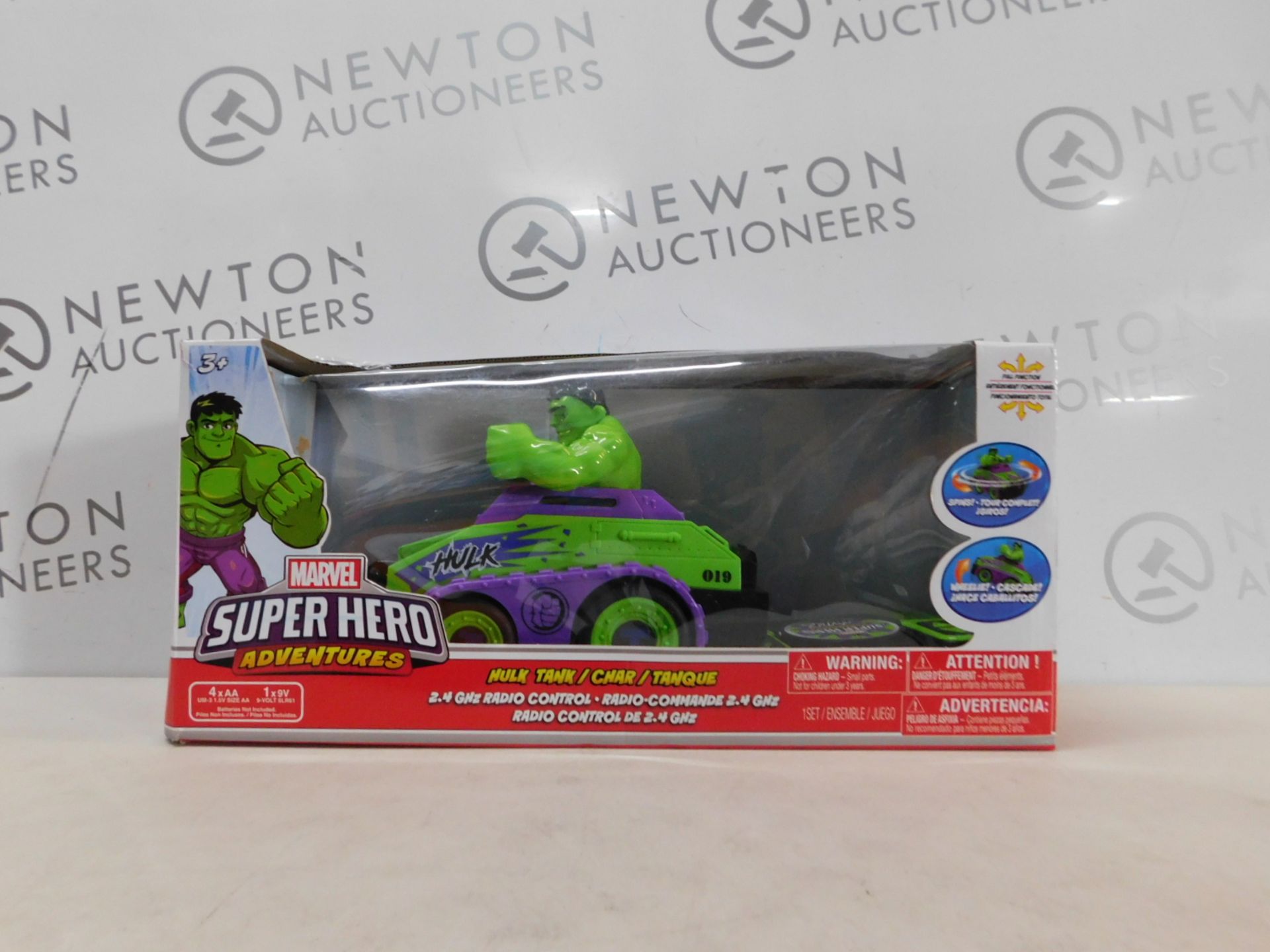 1 BOXED HULK MARVEL SUPER HERO ADVENTURES R/C CAR RRP Â£29