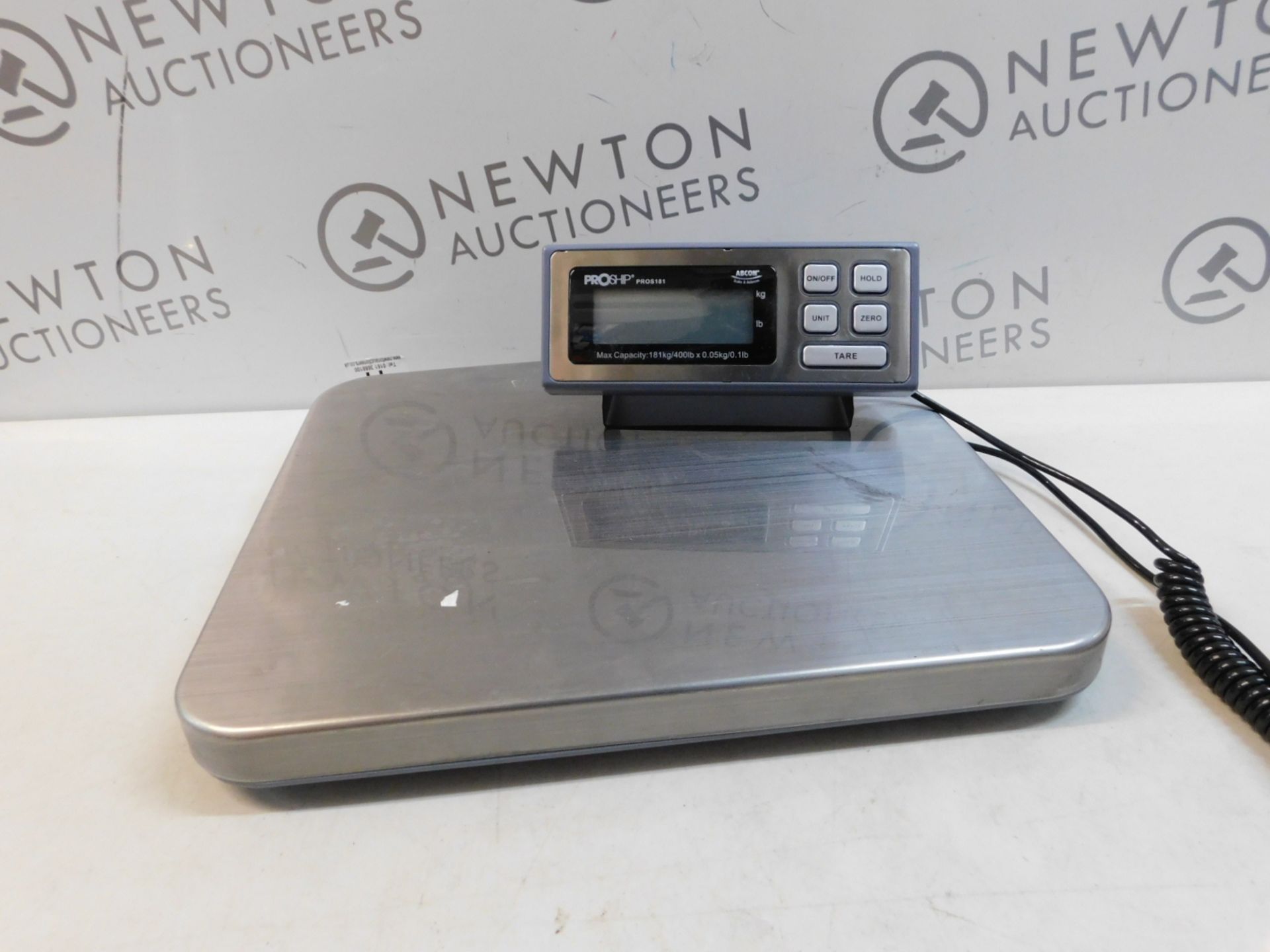 1 ABCON PROSHIP LARGE HEAVY DUTY ELECTRONIC SCALE (181KG/ 400LBS CAPACITY) RRP Â£129.99