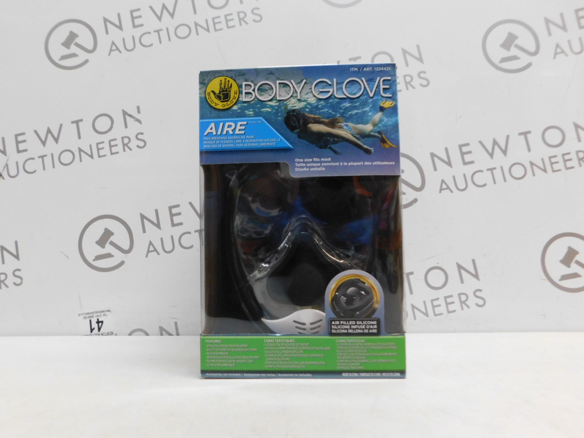 1 BRAND NEW BOXED BODY GLOVE AIRE SNORKELING MASK RRP Â£39.99