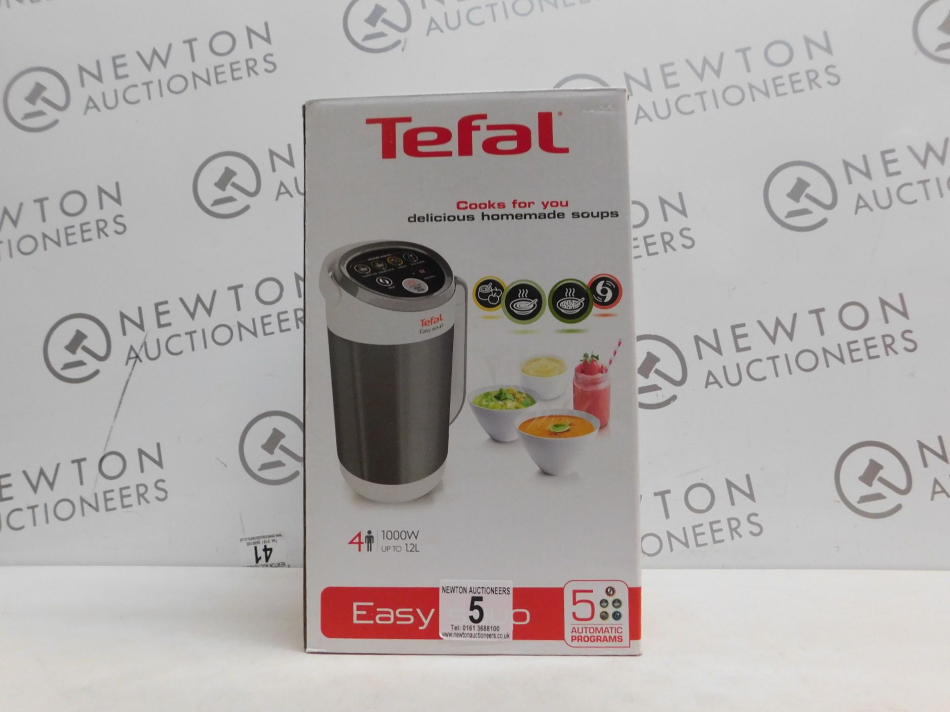 1 BOXED TEFAL EASY SOUP SOUP MAKER RRP Â£89.99