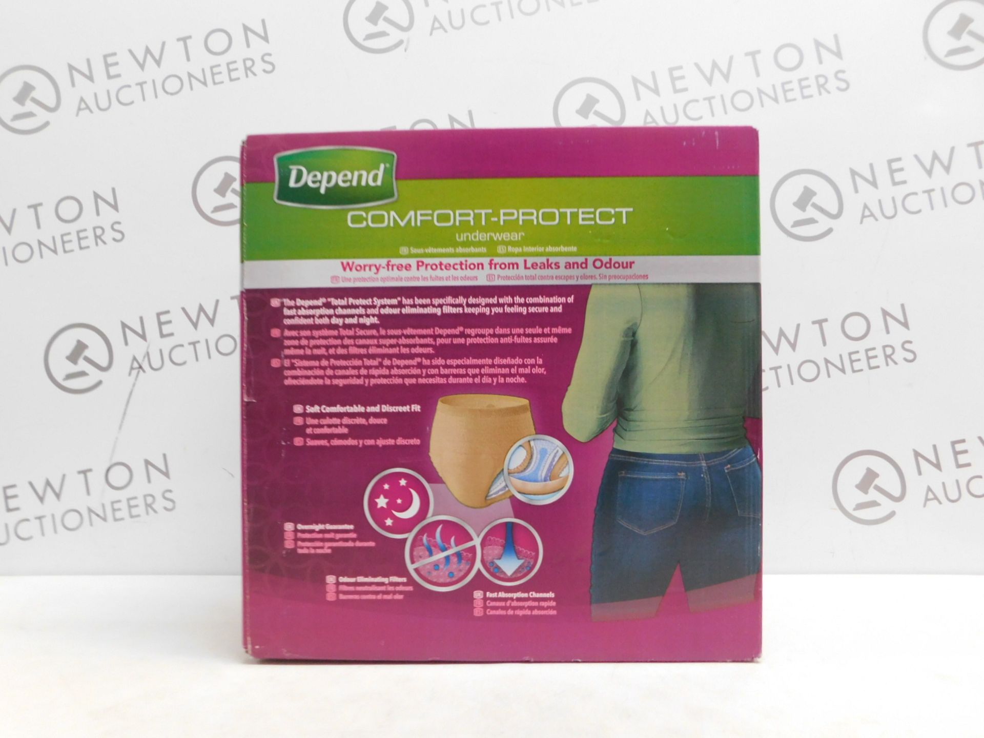 1 BOXED 50 (APPROX) DEPEND UNDERWEAR DRY 8 FOR WOMEN SIZE L RRPÂ£44.99