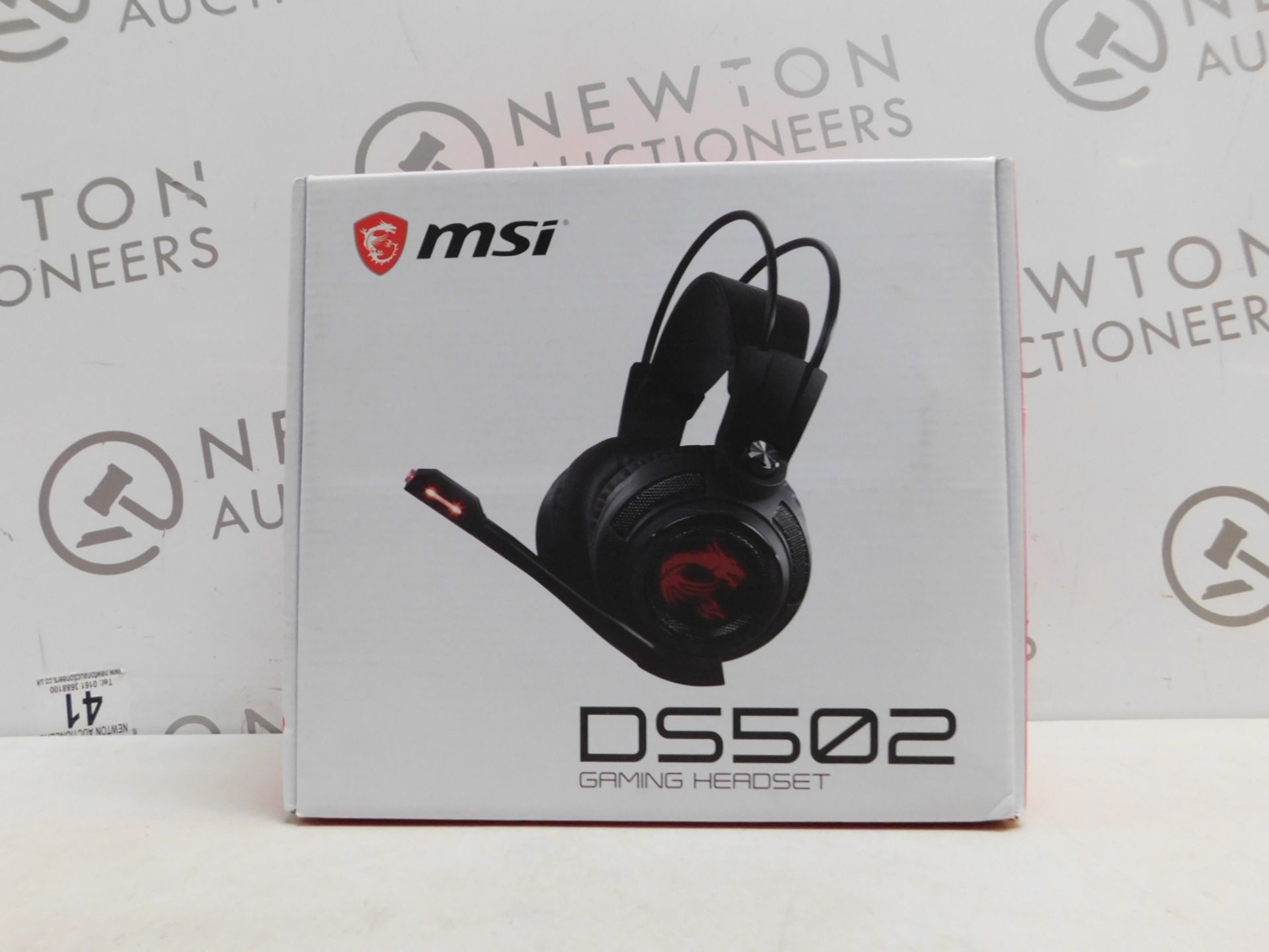 1 BOXED MSI DS502 TRUE GAMING HEADSET RRP Â£64.99