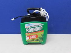 1 ROUND UP FAST ACTION PUMP 'N GO PRESSURE SPRAYER WEED KILLER 5L (APPROX) RRP Â£29.99