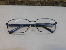 1 PAIR OF BIG AND TALL GLASSES FRAME WITH CASE MODEL BT118 RRP Â£79.99