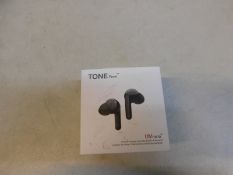 1 BOXED LG TONE FREE EARPHONES WITH MERIDIAN TECHNOLOGY MODEL HBS-FN6 RRP Â£119.99