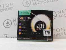 1 BOXED LA CROSSE TECHNOLOGY SOLUNA LIGHT ALARM CLOCK RRP Â£49.99