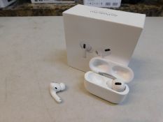 1 BOXED PAIR OF APPLE AIRPODS PRO BLUETOOTH EARPHONES WITH WIRELESS CHARGING CASE RRP Â£249.99 (