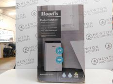 1 BOXED WOODS MDK26 HOME DEHUMIDIFIER 230V 25 LITRES RRP Â£399