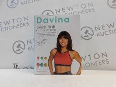 1 BRAND NEW BOXED DAVINA GYM BALL RRP Â£19