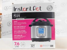 1 BOXED INSTANT POT DUO EVO PLUS 10 IN 1 ELECTRIC PRESSURE COOKER 7.6L RRP Â£149