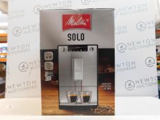 1 BOXED MELITTA SOLO PURE BLACK BEAN TO CUP COFFEE MACHINE E950-222 RRP Â£299.99