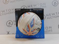 1 BOXED MITRE CENTRE TRAINING NETBALL SIZE 5 RRP Â£24.99