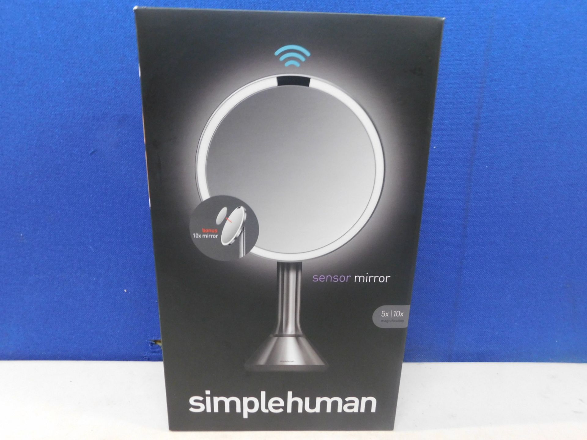 1 BOXED SIMPLE HUMAN SENSOR MIRROR RRP Â£179.99