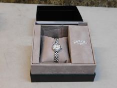 1 BOXED ROTARY BALMORAL LADIES WATCH MODEL LB02541/70 RRP Â£129.99