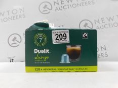 1 BOXED DUALIT LUNGO ESPRESSO 120 (APPROX) COFFEE CAPSULES RRP Â£39.99