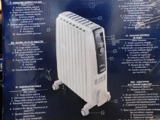 1 BOXED DE'LONGHI DRAGON 4 PRO OIL FILLED RADIATOR RRP Â£129.99