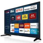1 SHARP 50" LC-50UI7422K 4K ULTRA HD HDR LED SMART TV WITH STAND & REMOTE RRP Â£499 (WORKING,