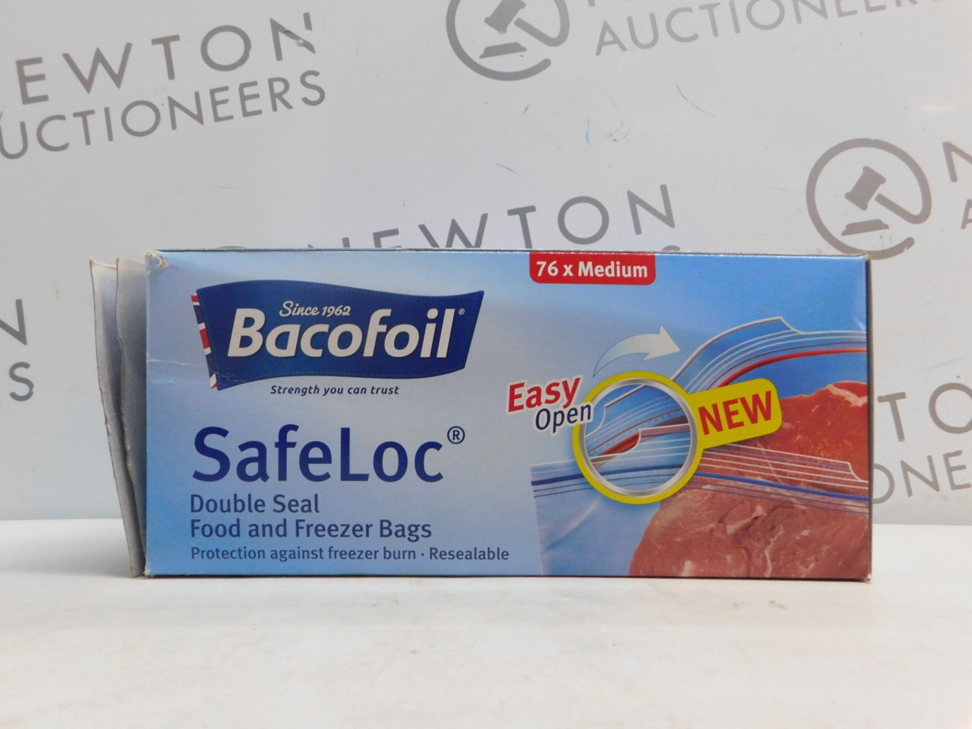 1 BOX OF BACOFOIL SAFELOC DOUBLE SEAL FOOD AND FREEZER BAGS RRP Â£24.99