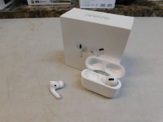 1 BOXED PAIR OF APPLE AIRPODS PRO BLUETOOTH EARPHONES WITH WIRELESS CHARGING CASE RRP Â£249.99 (