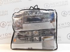 1 PACKED DREAMLAND RELAXWELL DELUXE FAUX FUR HEATED THROW RRP Â£89.99