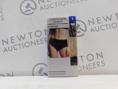 1 BOXED LADIES CALVIN KLEIN MODERN BRIEFS UNDERWEAR SIZE L RRP Â£39