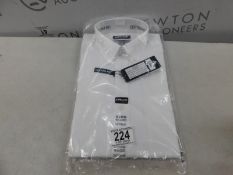 1 KIRKLAND SIGNATURE CUSTOM FIT WHITE SHIRT SIZE 39 X 81/84 RRP Â£29