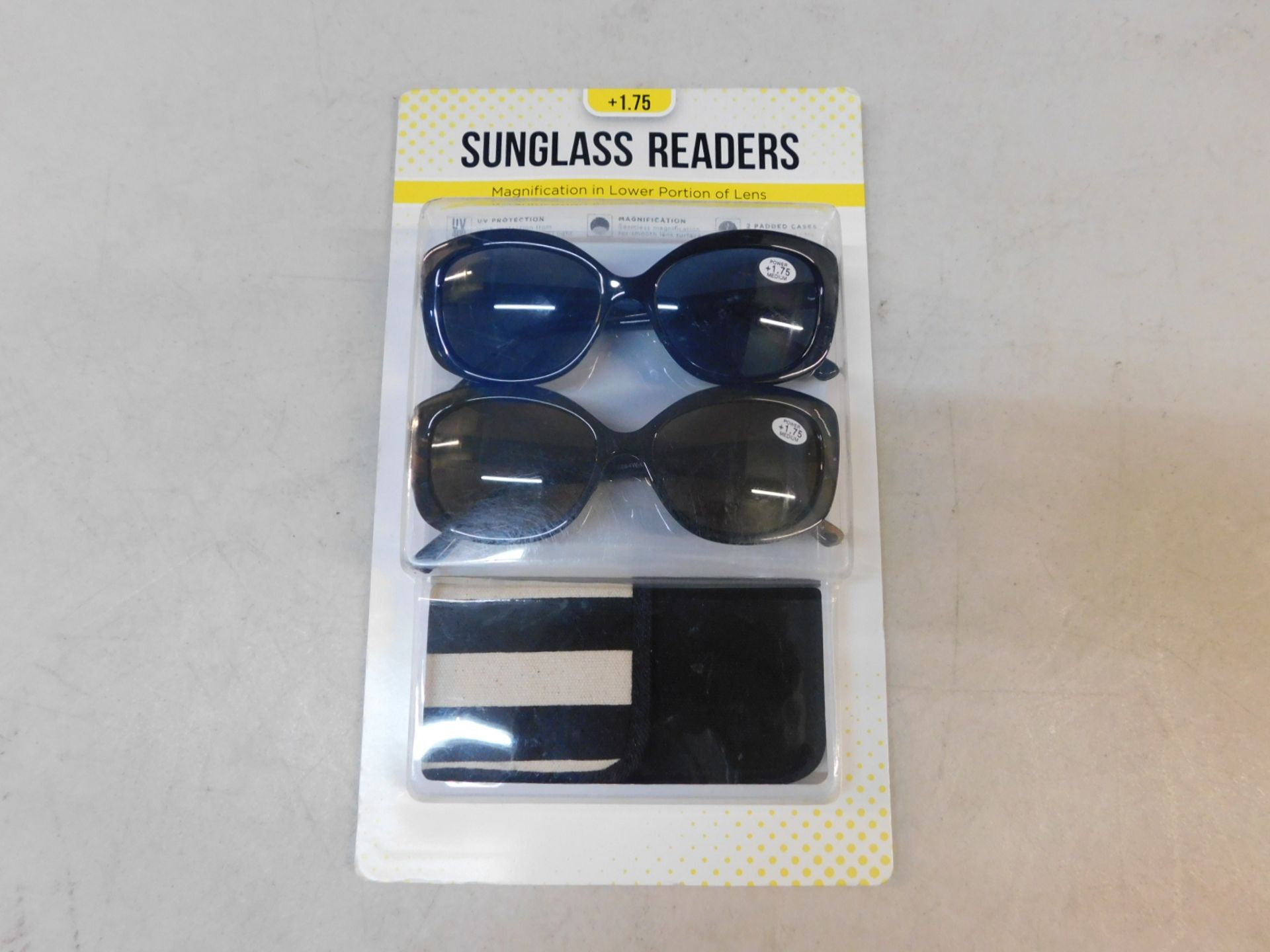 1 BRAND NEW PACK OF DESIGN OPTICS SUNREADERS IN +1.75 STRENGTH RRP Â£19.99