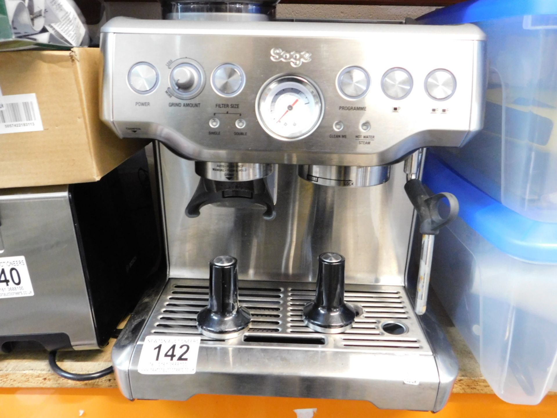 1 SAGE BARISTA EXPRESS BES875UK BEAN TO CUP COFFEE MACHINE RRP Â£549.99