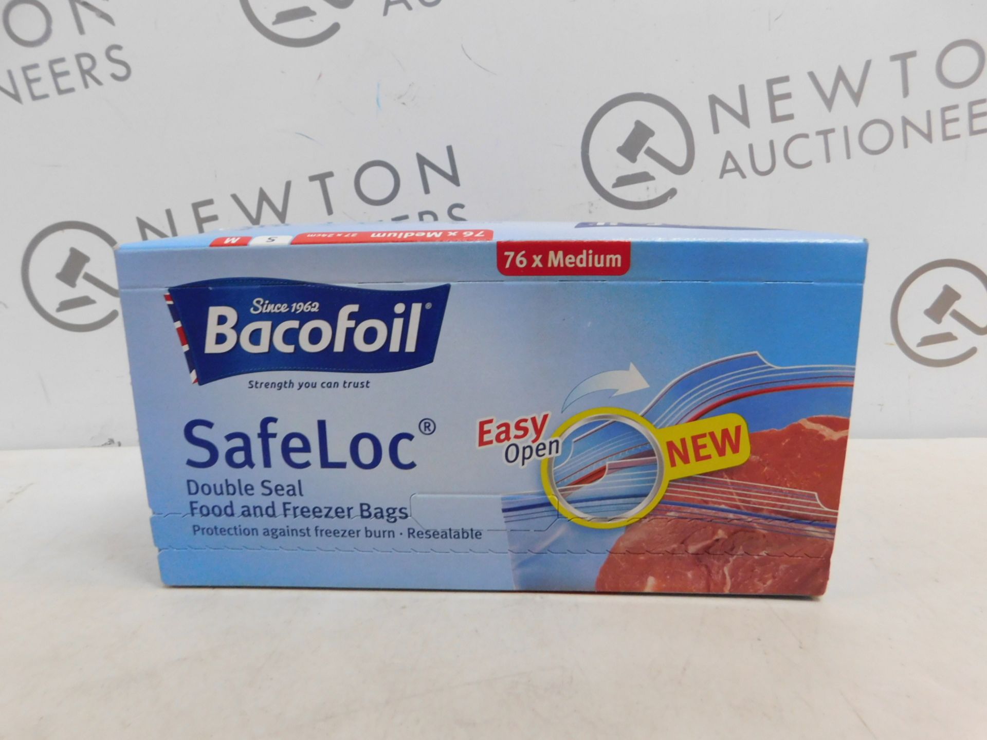 1 BOX OF BACOFOIL SAFELOC DOUBLE SEAL FOOD AND FREEZER BAGS RRP Â£24.99